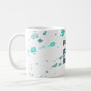 Mug Priez. Peindre.Recommencer.Mug