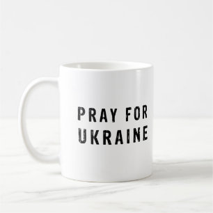 Mug Priez pour l'Ukraine