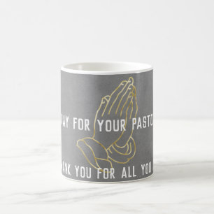 Mug Priez pour votre devis de pasteur
