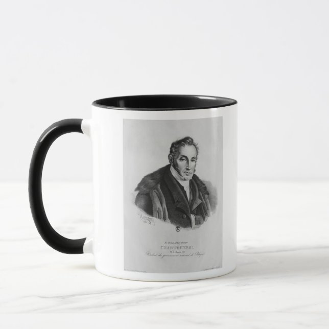 Mug Prince Adam George Czartoryski, 1831 (Gauche)