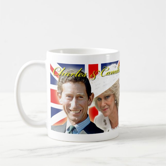 Mug Prince Charles de HRH et duchesse de HRH des (Gauche)