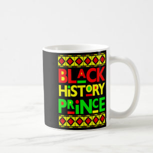 Mug Prince de l'histoire noire Mélanine Garçon Fils Br