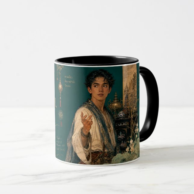 Mug Prince du Siam. (Devant droit)