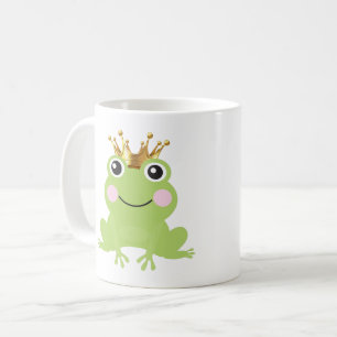 Mug Prince Grenouille Couronne d'Or Personnalisée Livr