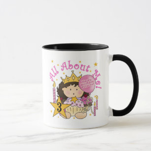 Mug Princess All About Me 3e Anniversaire Tshirts