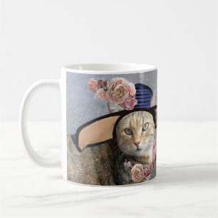 MUG PRINCESS TATUS CAT, ÉLÉGANT GRAND DIVA CASQUETTE E
