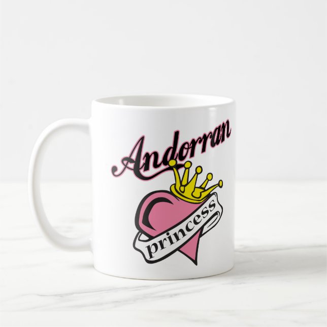 Mug Princesse andorranne (Gauche)