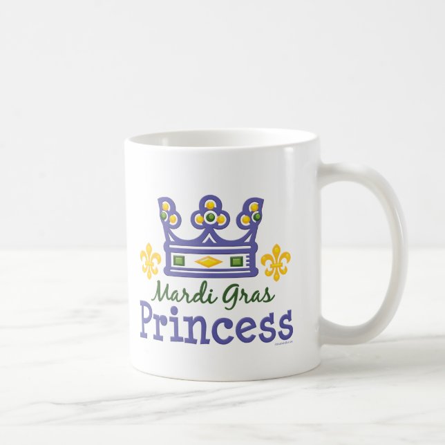Mug Princesse Cup de mardi gras (Droite)