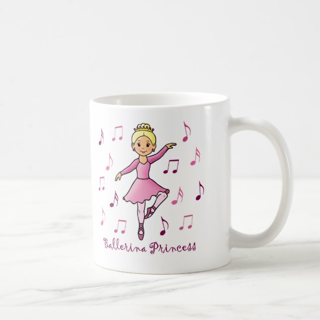 Mug Princesse de ballerine (Droite)