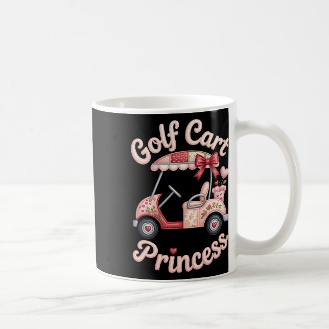 Mug Princesse de chariot de golf Coquette Penger Valen (Droite)