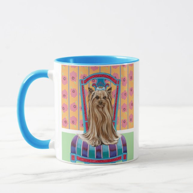 Mug Princesse de la Couronne Yorkie (Gauche)