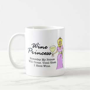 Mug Princesse de vin "un jour mon prince "