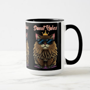 Mug Princesse Donut - Trous de Donut Noirs