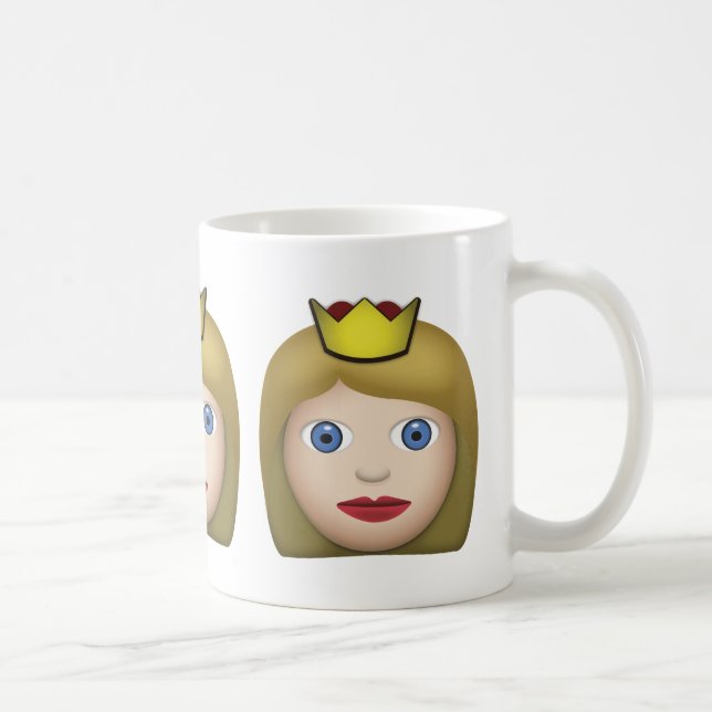 Mug Princesse Emoji (Droite)