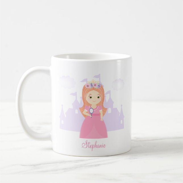 Mug Princesse et son miroir magique (Gauche)