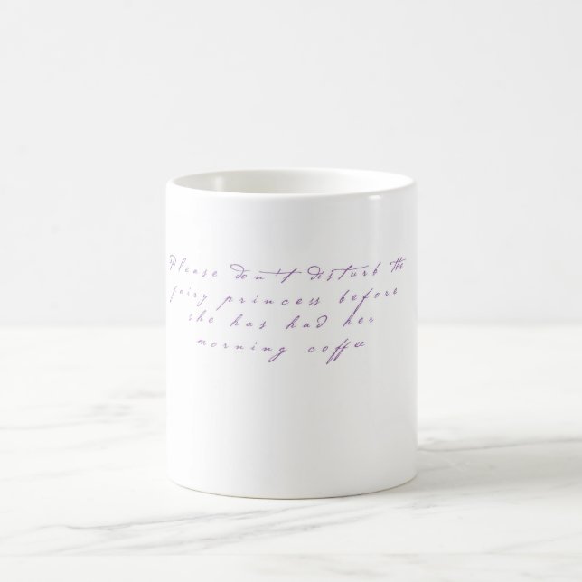 Mug Princesse Fée Café (Centre)