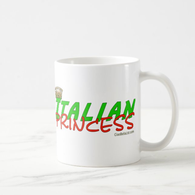 Mug Princesse italienne With Crown (Droite)