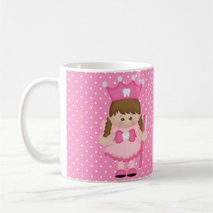 Mug Princesse mignonne Dot de dentiste de dent de