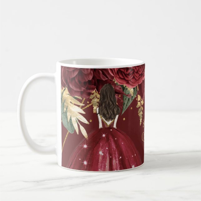 Mug Princesse Quinceanera, or de Bourgogne (Gauche)