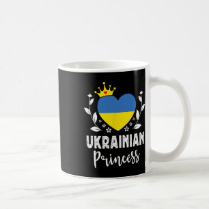 Mug Princesse ukrainienne Drapeau ukrainien Fière Ukra