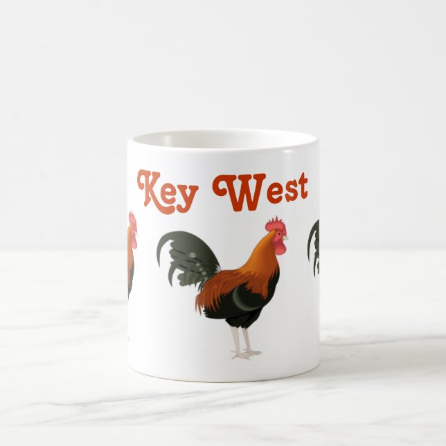 Mug Principaux coqs de l'Ouest Animaux de poulet de Fl (Centre)