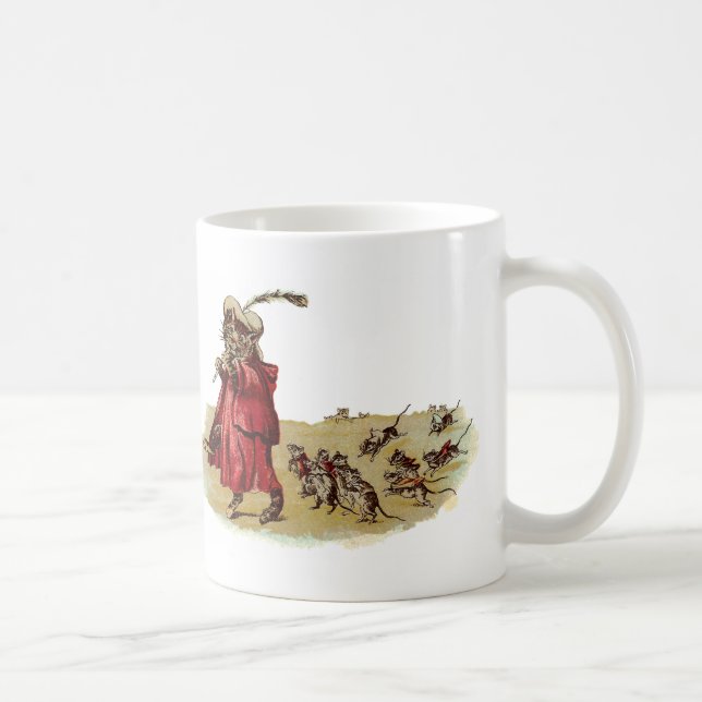 Mug Principaux rats de chat pie de joueur de pipeau (Droite)