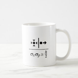 Mug Principe d'incertitude Heisenberg