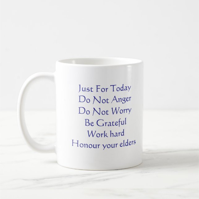 Mug Principes de Reiki (Gauche)