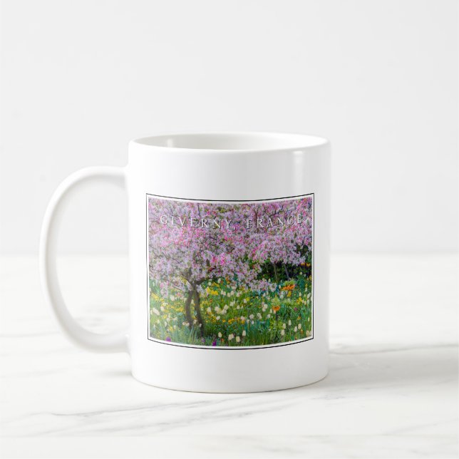 Mug Printemps à Claude Monet Garden (Gauche)