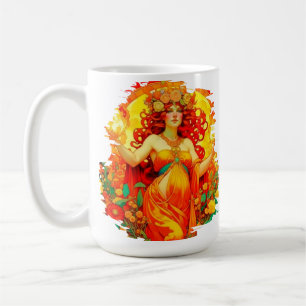 Mug Printemps celtique Beltane Art nouveau