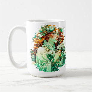 Mug Printemps celtique Imbolc Art nouveau