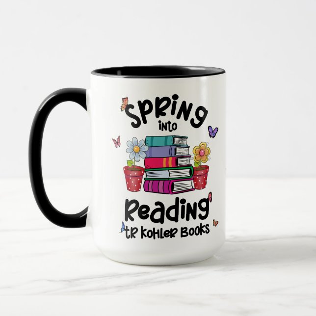 Mug Printemps En Lecture TR Kohler Livres (Gauche)