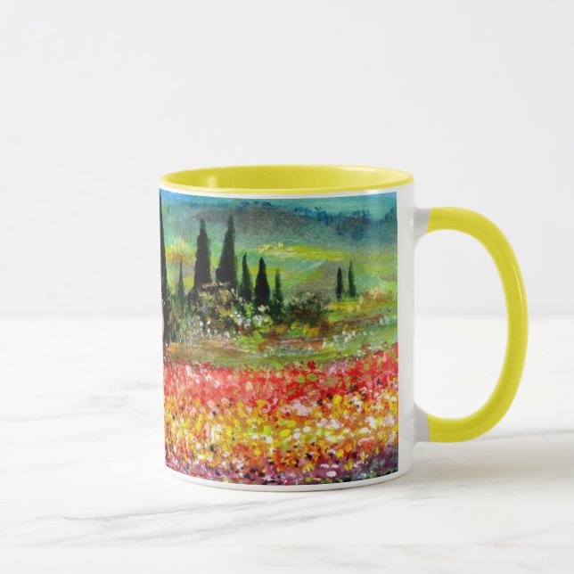 MUG PRINTEMPS EN TOSCANE (Droite)