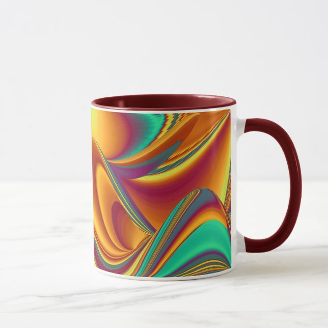 Mug Printemps Été Automne Fleurs Magie (Droite)