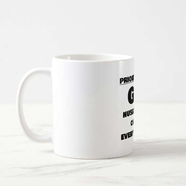 Mug Priorités dans la vie (Gauche)
