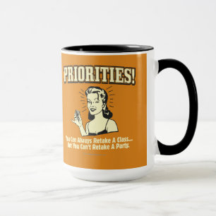 Mug Priorités : Vous pouvez toujours réintégrer une cl