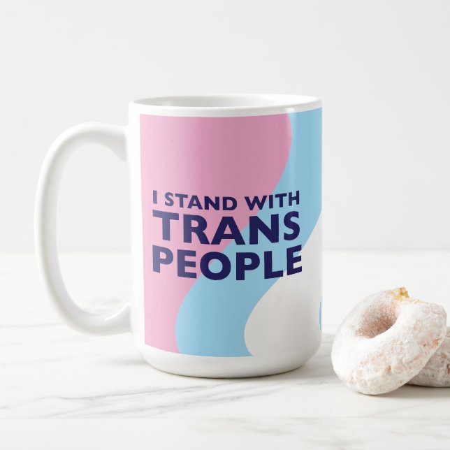 Mug Prise en charge de 15 oz (Avec donut)