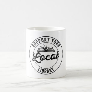 Mug Prise en charge de l'aimant de votre bibliothèque 
