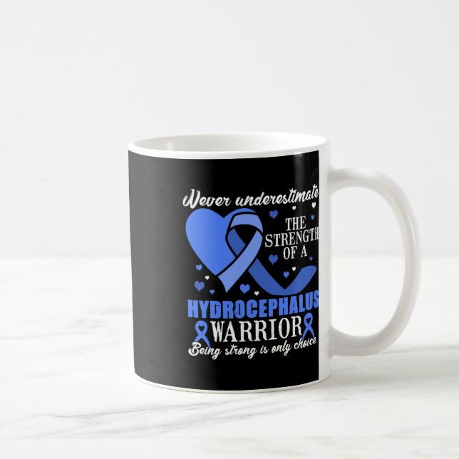 Mug Prise en charge du ruban bleu de sensibilisation (Droite)