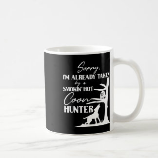 Mug Prise Par Fumer Chasseur De Coon Chaud Funny Racco