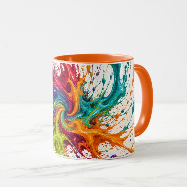 Mug Prisme tournant (Devant droit)