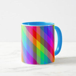Mug Prismes spectraux arc-en-ciel colorés
