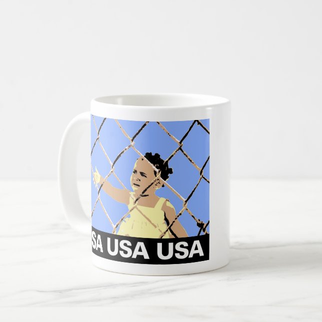 Mug Prison de bébé. Déclaration de séparation d'enfant (Devant gauche)