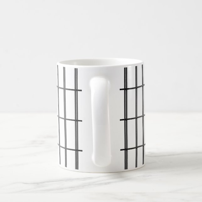 Mug Prison, prison, barres métalliques (Poignée)