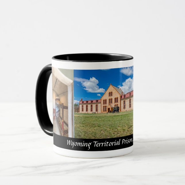 Mug Prison territoriale du Wyoming, Laramie, WY - Conc (Devant gauche)