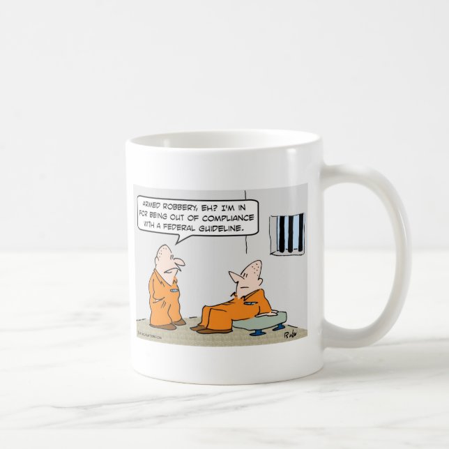 Mug prisonniers fédéraux de directive de conformité (Droite)