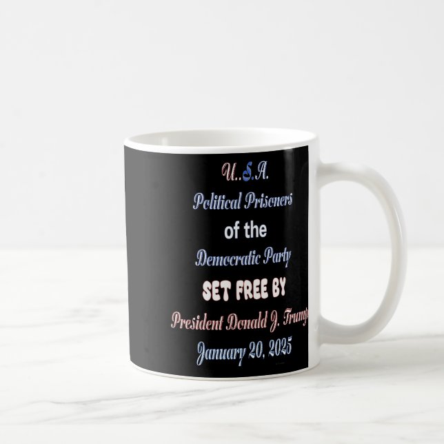 Mug Prisonniers Politiques Américains Libérés (Droite)