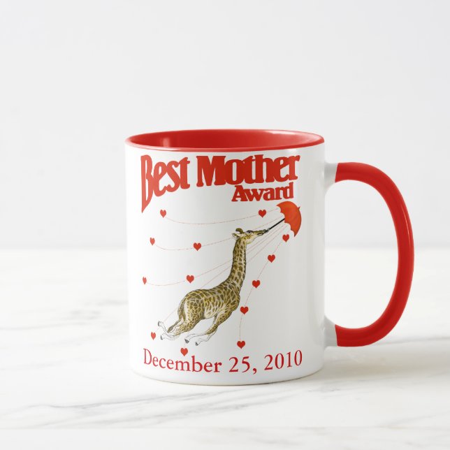 Mug Prix de la meilleure mère (Droite)