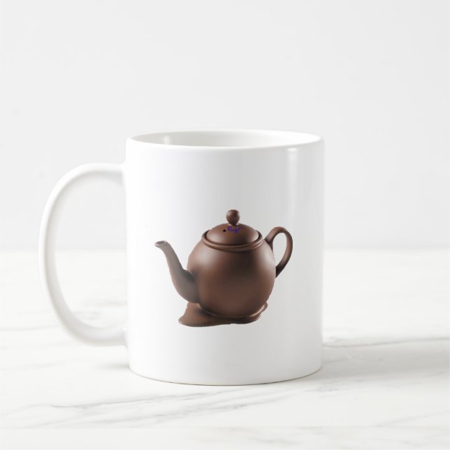 Mug Prix de la théière du chocolat (Gauche)