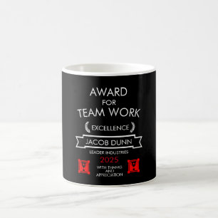 Mug Prix de travail de l'équipe d'entreprise